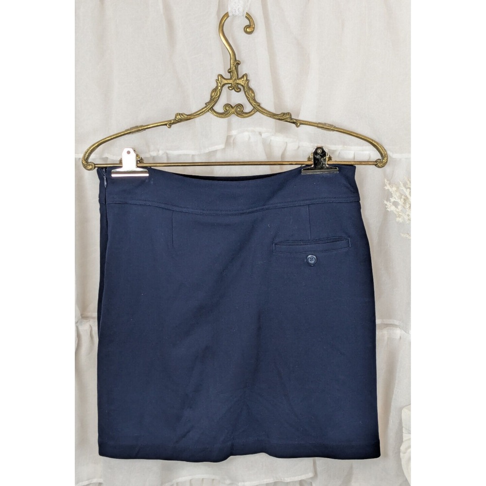 Greg Norman Womens Navy Blue Golf Skort Comfort Control Panel Size XS - Picture 4 of 9